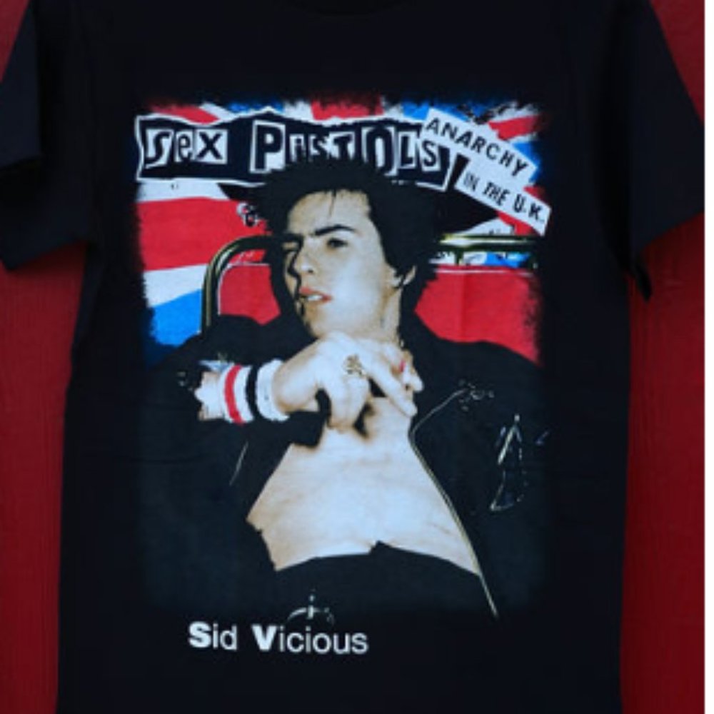 SID VICIOUS ANARCHY IN THE UK BAND TEE